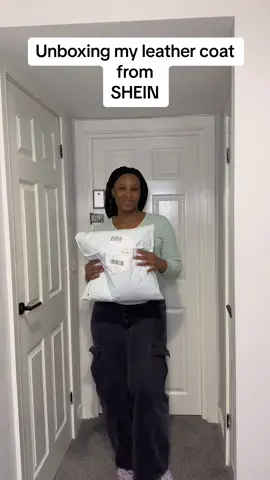 #CapCut  Unbox my leather coat from @SHEIN UK  #tiktok #uk #trending #sale #nigeriantiktok🇳🇬🇳🇬🇳🇬❤️❤️🇳🇬🇳🇬🇳🇬 