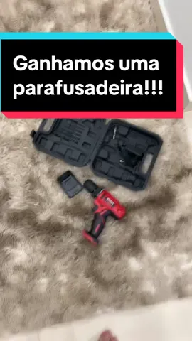 ParFusadeira Mondial PowerTools 12v! Nunca tinha visto mas a bicha é boazuda (eu acho) #fyp #mondial #powertools #parafusadeira #liion 