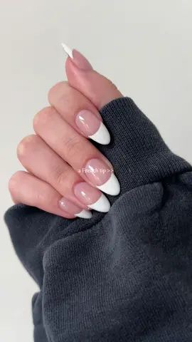 a pretty little french tip ♡₊˚ ・₊✧ - - #aesthetic #nails #nailart #aestheticedit #girlyaesthetic #cute #nailsnailsnails #thatgirl #trendy #pinterestinspired #pinterestaesthetic 