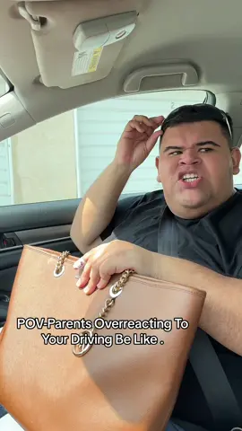 Parents Overreacting To Your Driving BeLike!! Ya’ll Who’s Parents Would Also Criticize Everythig 😭😂 #fyp #parents #driving .