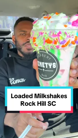 Trying LOADED Milkshakes. #ncfoodie #rockhillsc #southcarolinafood #milkshakes #foodreview #foodcritic