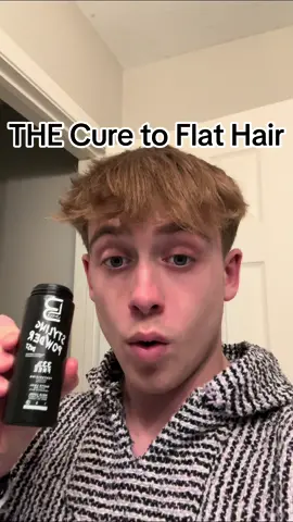 Flat to Fluffy in literally 7 seconds 😧 #stylingpowder #hair #betterlyfe 