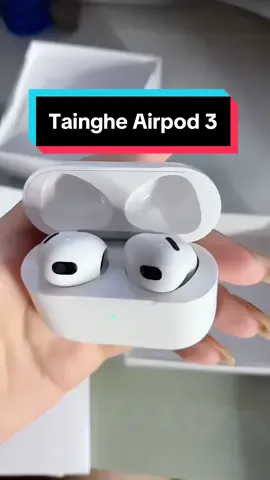 Tai nghe AirPod 3 đầy đủ tính năng định vị đổi tên. Có cảm biến chạm trên tai. Tháo tai tự động dừng nhạc. Nghe nhạc chill chill nhạc có lời cực hay,đàm thoại chơi game với độ trễ cực thấp. Bảo hành 6 tháng đổi mới. #airpods #airpods3 #airpod3 #taingheairpods #taingheap3 #ap3 #taingheairpods3 #taingheairpod3 #pklainguyen #xuhuong2024  @Pklainguyen  @Pklainguyen  @Pklainguyen 