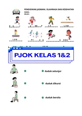 PJOK 1&2 Selama Ramadhan #pjok #pjoksd #penjas #penjaskes #Ramadan #takjil #ngabuburit #media #lkpd #fyp #fypシ #fypシ゚viral #fypage 
