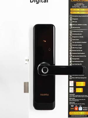 Smartlock PALOMA dilengkapi fitur alarm yang berbunyi saat ada upaya pembobolan. Check this out! 
