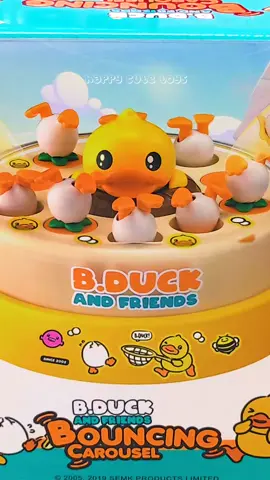 Avail this very cute B. Duck and Friends Bouncing Carousel Toy that you and your kids will surely enjoy playing! 🥰🥰🥰 This toy is for kids and for kids at heart! ♥️♥️♥️ Just click the yellow basket to buy. #asmr #viral #fyp #trending #foryoupage #foryou #fypシ゚viral #toys #toy #candy #minikitchen #asmrtoys #miniature #fy #fypシ #satisfyingvideos #asmrvideo #toyunboxing #TikTokPromote #toysoftiktok #cutetoys #kitchensettoys #toyrecommendations #happycutetoys  @wishlandph 