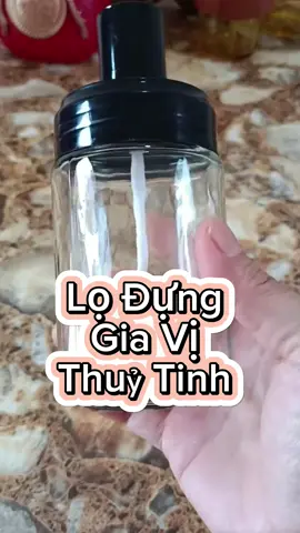 Lọ Đựng Gua Vị Thuỷ Tinh Phù Hợp Với Mọi Không Gian Bếp #logiavithuytinh #giadung #giadungtienich #xuhuong #tiepthilienket 