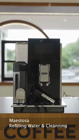 How to refill water & clean DeLoghi Maestosa  #DeLonghi #Maestosa  #CoffeeMaker #AutomaticCoffee #EspressoMachine #HomeBarista #CoffeeLovers #BaristaLife #CoffeeTime #HomeBrewing #CoffeeAddict #MorningRoutine #CoffeeCulture #GourmetCoffee #CoffeeGoals #SmartCoffee #CoffeeTechnology #CoffeeExperience #LuxuryCoffee #CoffeeInnovation #CoffeeArt #BeanToCup #CoffeeEveryday #CaffeineFix #CoffeeObsessed #SpecialtyCoffee #PremiumCoffee #CoffeeOfTheDay #CoffeeGram #TouchScreenControl #DualBrewing #CustomizableSettings #LatteArtCapability #IntegratedGrinder #MilkFrothing #ProgrammableBrewing #OneTouchBrew #AdvancedTechnology #DoubleBoilerSystem #SmartHomeCoffee #SelfCleaning