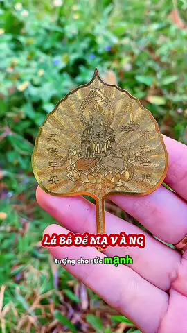 Lá bồ đề mạ v À n g bỏ ốp điện thoai #phongthuy #tucduyen #vatphamphongthuy #labode 