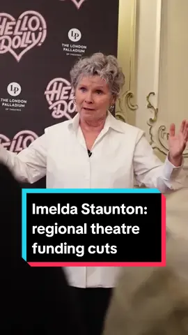 Imelda Staunton on the importance of British regional theatre #theatre #westend #uktheatre #musicaltheatre #theatrenews #news #politics #ukpolitics #interview