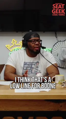 Over/Under 4.5 Boone ejections in 2024? #yankees #MLB #baseball #aaronboone 