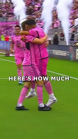 How much every Inter Miami player earns per season? #messi #suarez #intermiami #football #foryou #viral