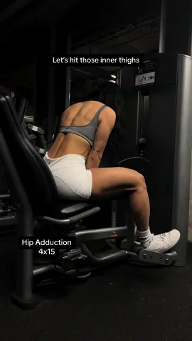 Having strong adductor plays a critical role in using maximal weights on lower body exercises such as squats and lunges!! 🤓 #innerthighworkout #adductors #lowerbodyworkout #lowerbodywarmup #legday #GymTok #creatorsearchinsights 