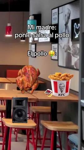 el pollo sacó los prohibidos 👍 #pollo #meme #lentejas 