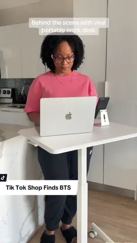 Behind the scene with my portable standing desk as a blogger/food content creator.  #standingdesk #rollingdesk #officedesk #portabledesk #workfromhome #officemusthaves #contentcreatortips #behindscenes #homeessentials #desk #mobiledesk #tiktokshopfinds #tiktokshop #contentcreatordesk #viraldesk #eatandsipnet #kidsdesk #kidsfriendly #adjustabletable 