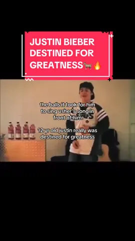 #Justinbieber destined for greatness! 🔥🐐  ( Via: @just for fun )