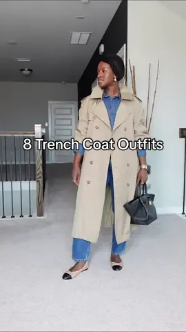 8 Trench coat outfit ideas for women 2024 🤎 #trenchcoat #fashiontiktok #modestoutfits #modestfashion #modestfashioninspo #modestfashionblogger #springoutfit #springoutfits #springoutfitideas #minimalfashion #ootdfashion 