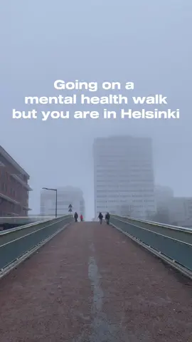 Seasonal depression hits different in Finland #mentalhealthwalk #helsinki #seasonaldepression 