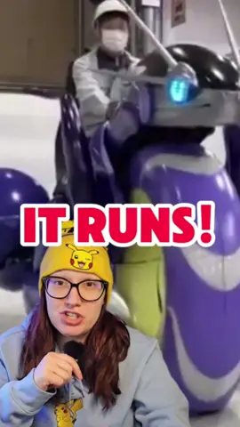 It Runs! #miraidon #pokemoncommunity #pokemonscarletviolet #pokemonnews #motorcycle 