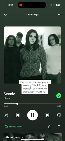 Song of the day 352 (Scenic by Ozean)
