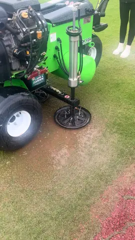 Air2G2 gettin after it and helping get that water drained! #aggiebaseball #fyp #baseball #turfgrassmanagement #grasstok #turftok #aggies #grass #gigem #collegebaseball #drainage 