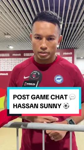 Replying to @Joe Mukmin Singapore national goalkeeper Hassan Sunny shares his thoughts post-match following his spectacular performance against China, including that epic penalty save! 🙌 Don't miss his reaction! #sgsports #sgnews #football 