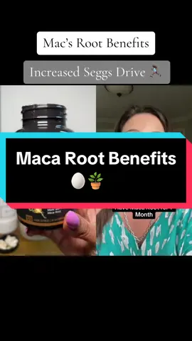 #duet with @Joanna | Founder of BIOSTRIPS™ #macarootbenefits #macaroot #healthbenefits  @Queen Nik Nak @Natgrown                    maca root benefits for obese women maca root for flat tummy maca root benefits for women pros and cons i took maca root for a week maca root fertility maca root sideeffects maca root benefits women