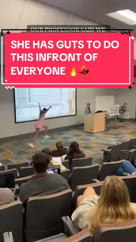 She has guts for dancing in front of everyone 🔥💃 [via kkenziegreene/TT]