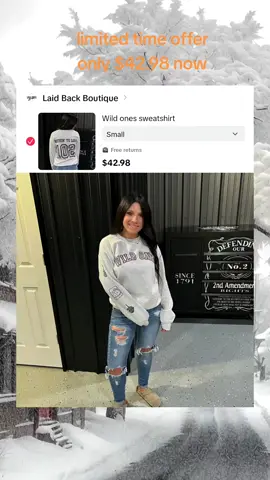 #tiktokshopvalentineaday#ValentinesDay#valentinesgift#tiktokmademebuyit#tiktok#tiktokshopping#spotlight#women#womensday#mother#mothersday#galentinesday#spring#sale#springsale#fyp#foryou#tiktok#wild#ones#sweatshirt
