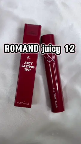 Romand juicy 12 tone đỏ cherry rất trắng men răng luôn, màu này lên môi nhìn căng mọ.ng cưng xĩu 🍒✨#romandjuicylastingtint #romand #romandvn #romand12 #juicy12 #sonbongromand #reviewson #reviewmypham #lamdep #goclamdep #lipstick #lipgloss #lipsticktutorial #lolimeo #swatchson