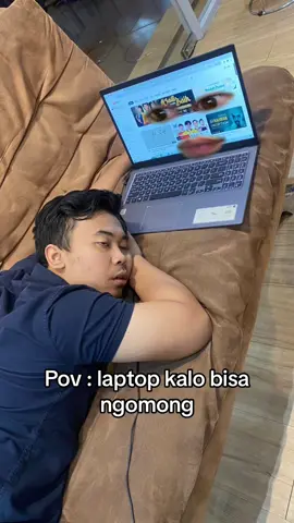Maafin gue yaa top 😭 . . #pov #laptop #lucu 