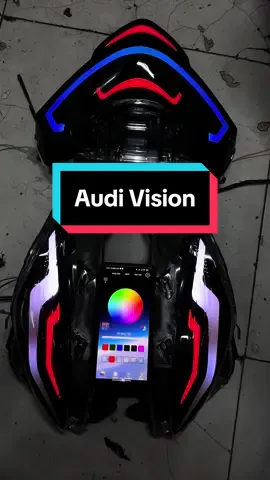 👉 Audi a11 - i8Pro cho Vision chỉnh full màu  - 1 cặp choá xi nhan  - 1 đèn hậu  Điện đóm cắm zin 