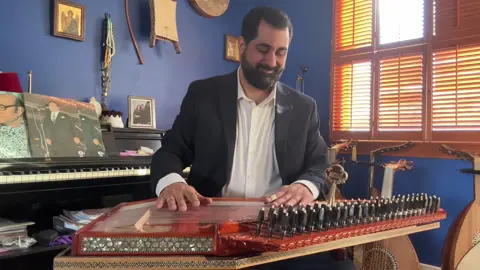 Started practicing qanun again, I love this instrument ❤️ #qanun #practice 