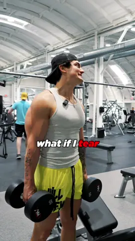 He told me to do 70lb dumbell curls, so I do it! 