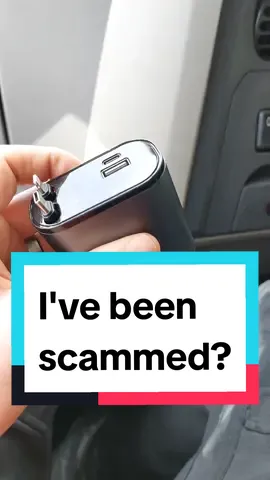 I've been scammed! ⚠️ #car #foryoupage #tiktokmademebuyit #tiktokshop #fyp #fypシ 