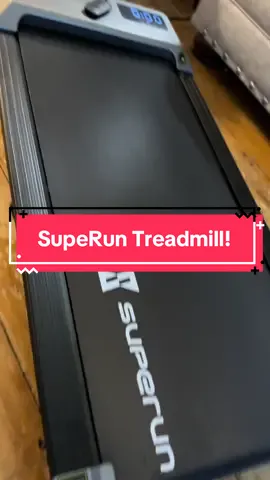 This treadmill is perfect for those with a busy schedule for sure!! #hometreadmill #walkingpad #superrun  #treadmillwalking #desktreadmill #homeexercise 