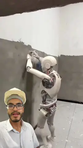 Robô já substitui PEDREIRO na PINTURA da parede! 😱👷🏽‍♂️ #construcaocivil #obras #EngenhariaCivil #robotica