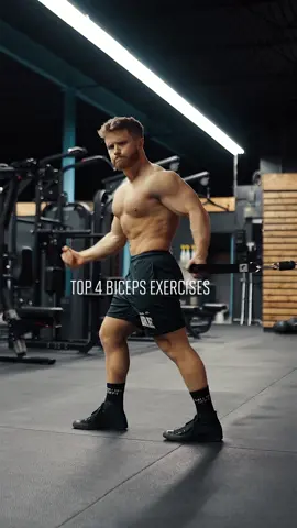 My 4 favorite biceps exercises that target a deep stretch 🔥