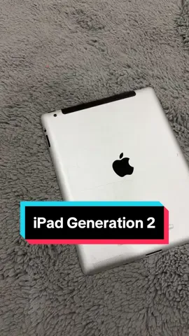 iPad Generation 2 #techtok #fy #foryou #fyp #fypシ #foryoupage #viral #ฟีด #ฟีดดด #ฟีดดดシ #ฟีดเถอะขอร้อง #ขึ้นฟีดเถอะ #อย่าปิดการมองเห็น #เปิดการมองเห็น #ไม่มีคนดูก็จะลง #ไม่มีคนดูกูก็จะลง 