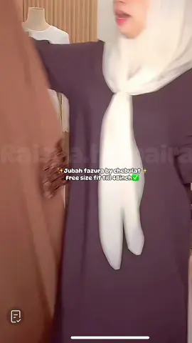 Jubah fazura by che bulat #jubahironless #jubahlacemurah #jubahfazura #jubahraya2024 