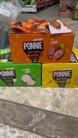 Hot dog giòn ăn liền Ponnie x 28g ( Ngon Lắm Ạ )#ponnie 