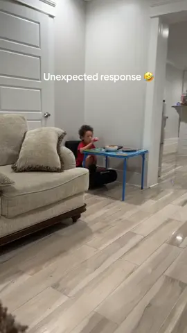 Unexpected toddlers response 😅! #juniorsLife #babiesoftiktok #stranger #fyp #funnyvideo 