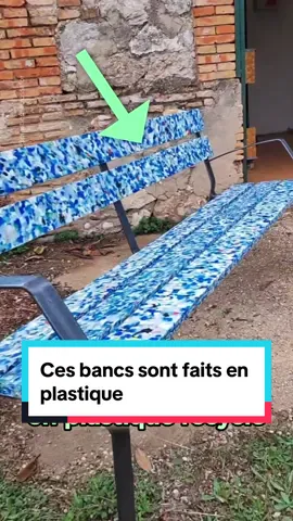Abonne-toi pour suivre d’autres solutions positives !  👉  @theimpactstory  Source : plasticpreciossafor  #plastique #innovation #invention #banc #mobilier #recyclable #environment 