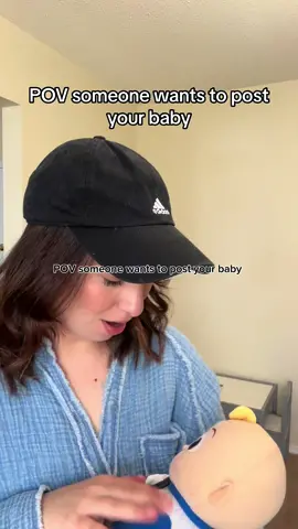 ASK first please 😅 not the cocomelon doll hahahhaha  #boundaries #parenting #fypシ #skit #momsupportingmoms #baby #newborn #settingboundaries #motherhoodunfiltered 