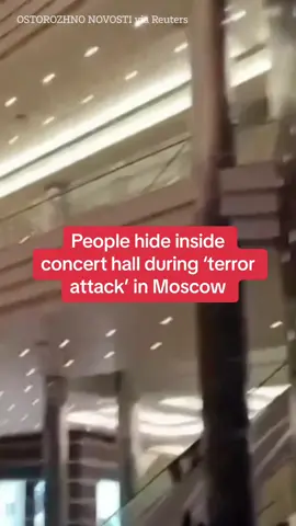 At least 40 people are dead and over 100 injured after gunmen opened fire at a Moscow concert hall in what is being investigated as a ‘terrorist attack’  #russia #moscow #news #crocuscityhall 