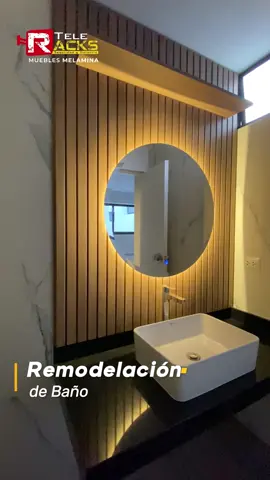 💡No pierdas la elegancia y funcionalidad en cada espacio de tu hogar. Realizamos esta remodelación de baño para nuestro cliente, con un espejo con borde biselado y un luminación led táctil.  ⭐️¡Remodela ahora con nosotros! somos ESPECIALISTAS⭐️ 📲+51 993 113 875 #bañosbonitos #remodelaciones #mueblespersonalizados #lima #melamina #wallpanel #luminarialed #diseñodeinteriores #teleracksperu 
