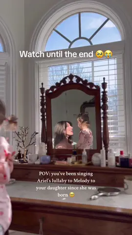 CRYING at the comparison at the end! How has time gone by so fast?! 😭 @Disney #ariel #melody #thelittlemermaid 