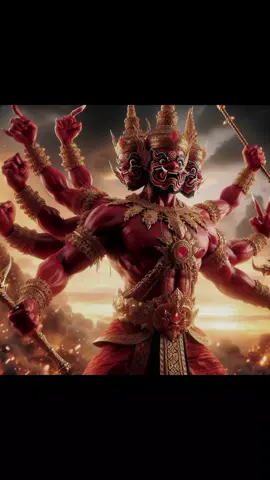 พระยาสุริยาภพยักษ์ ยักษ์ประจำผู้เกิดวันอังคาร เป็นทหารมือขวาของพระอังคาร มีกายสีแดงชาติ มีนิสัยใจร้อนวู่วาม กระหายพลังและ สงคราม #wallpaper #วอลเปเปอร์มือถือ #ยักษ์ 