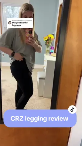 Replying to @Amy Price  I actually love them! I wish they were a little shorter, but that’s always my problem with leggings! (Link in bio) @Amazon Influencer Program  #comissionearned #amazonmusthaves #amazonfavorites #amazon #momtok #leggingsoftiktok #amazonreview #microinfluencertiktok #amazonstorefront 