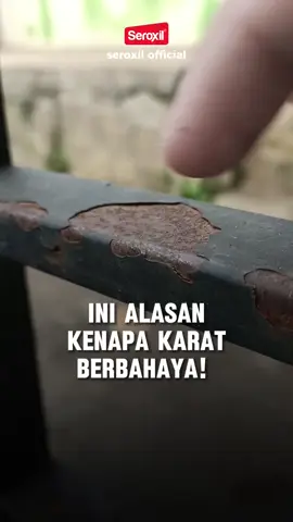 Sepele tapi bisa fatal akibatnya! Jangan pernah anggap remeh karat!!!  #RamadanEkstraSeru #PenghilangKarat #Rust #Remover #RustRemover #RustEx #seroxil #rustremover